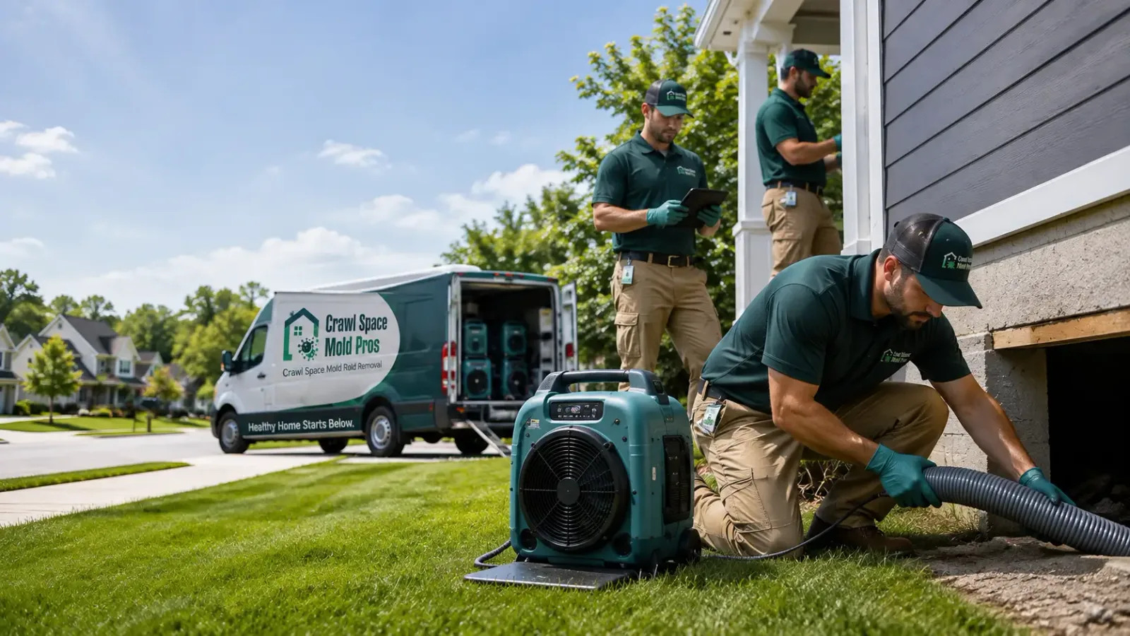 Crawl Space Mold Removal in Hallwood, VA